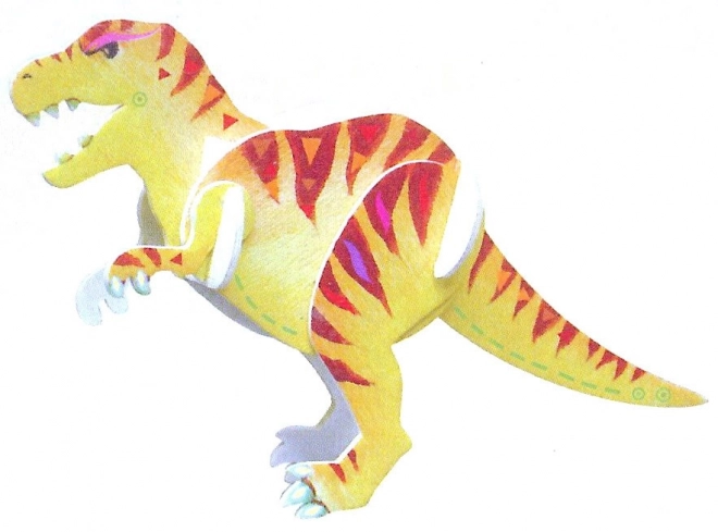 Puzzle 3D Tyrannosaurus Rex ARTLOVER cu vopsele