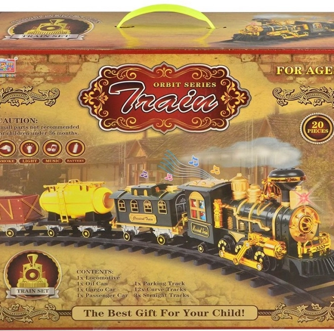 Set tren istoric pe baterii
