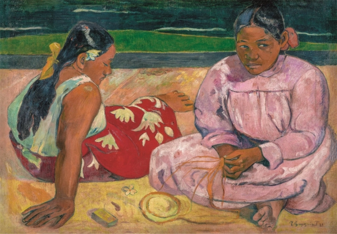 Puzzle 1000 piese - Museum Gauguin, “Femmes De Tahiti”