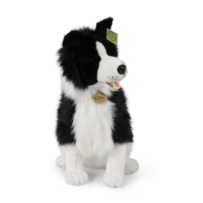 Câine Border Collie din pluș cu umplutură eco-friendly
