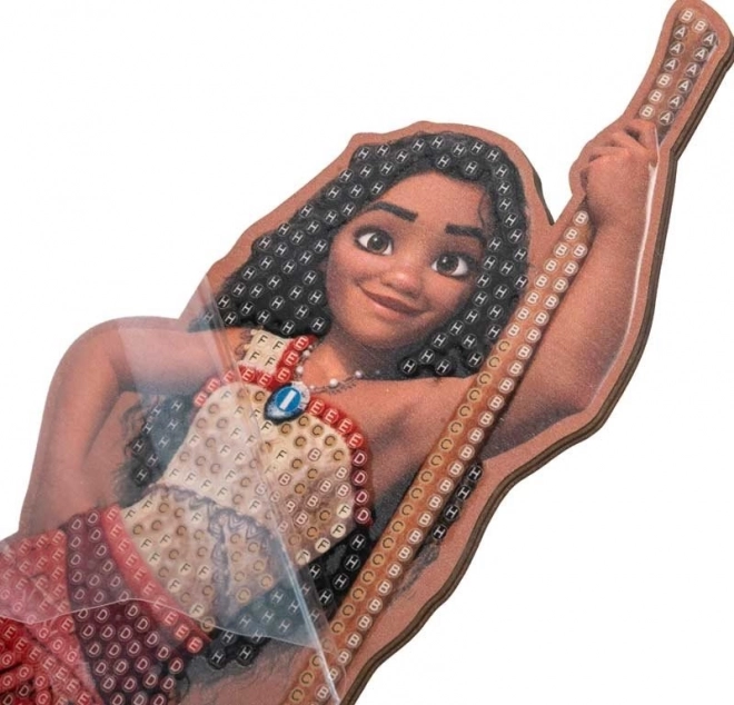 Pictură cu diamante XL Disney: Moana