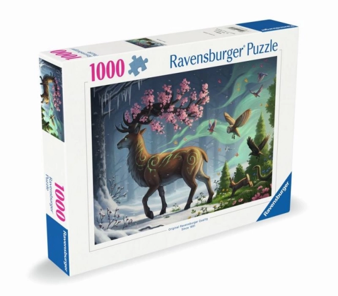 Puzzle Jelen De Primăvară 1000 Piese