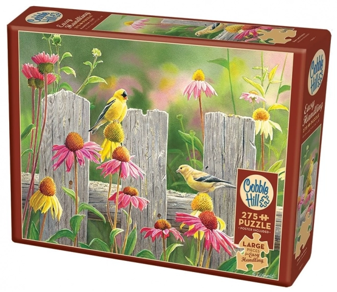 Puzzle roz și auriu COBBLE HILL XL 275 piese