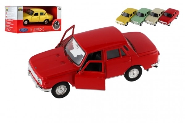 Auto Welly Wartburg 353 Metalic și Plastic 12cm