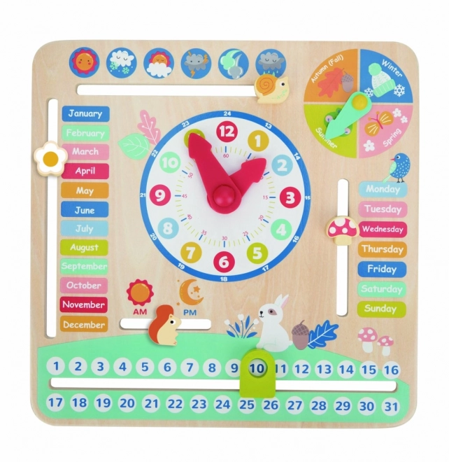 Calendar din lemn