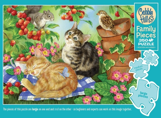 Puzzle de familie sub cireș 350 piese