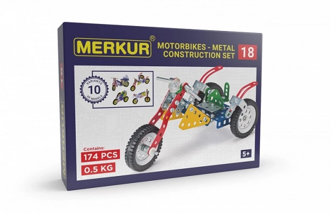 Stavebnice motociclete MERKUR - 10 modele