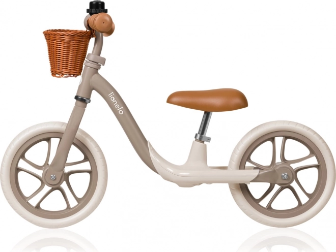 Bicicletă fără pedale pentru copii Lionelo Alex Plus bej