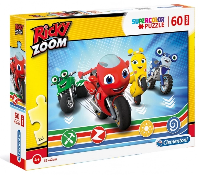 Puzzle maxi Ricky Zoom 60 piese