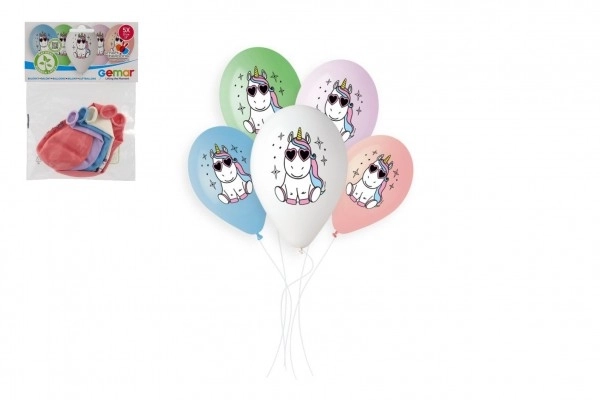 Balon umflat cu imprimeu unicorn