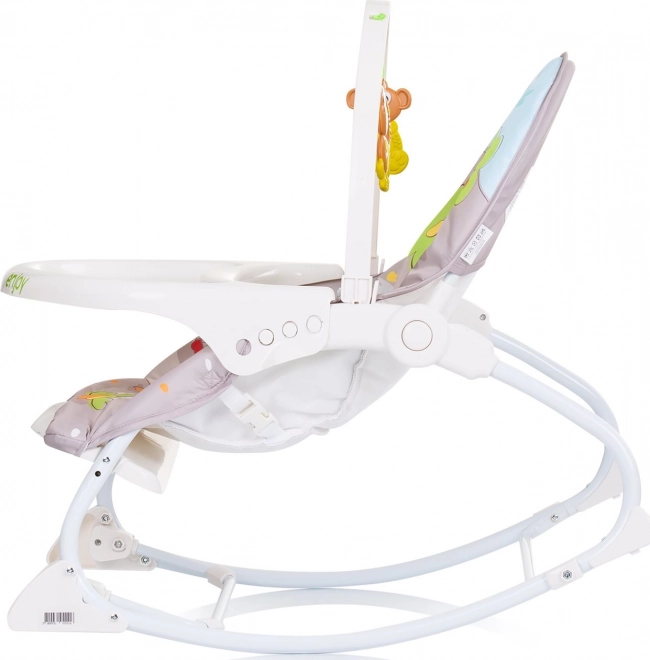 Balansoar pentru copii cu dinozauri Enjoy