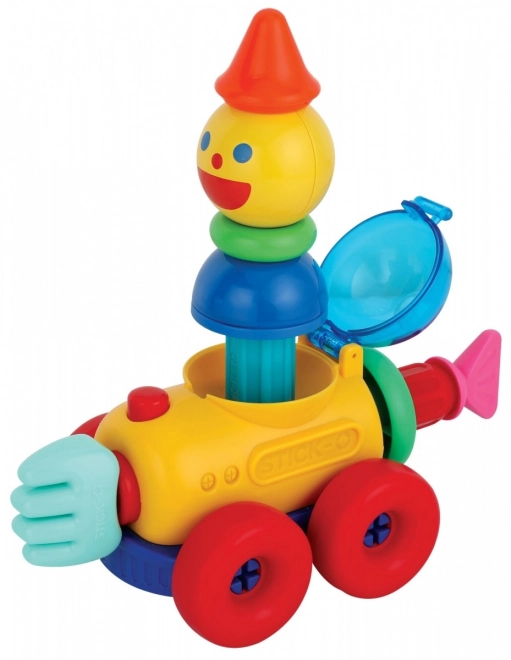 Klocki Magnetice Stick-o Primul Meu Set cu Roți