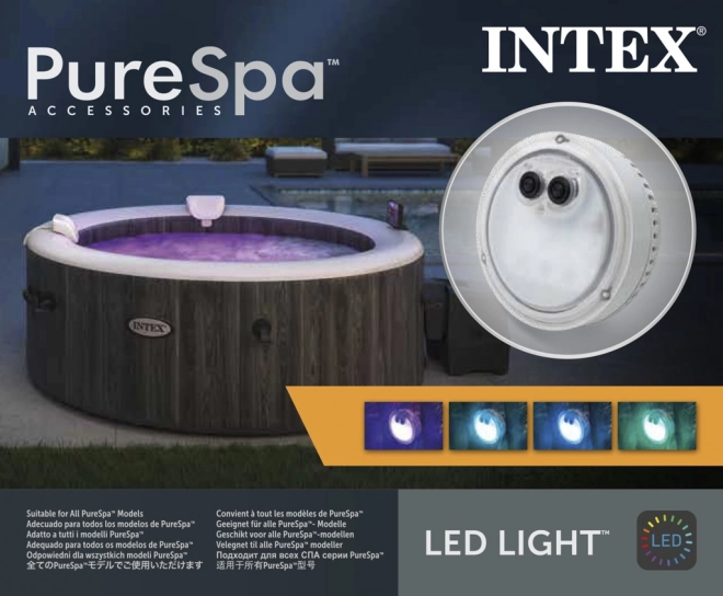 Lampă LED multicoloră pentru SPA