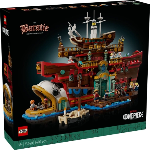 Lego restaurantul plutitor Baratie – ONE PIECE