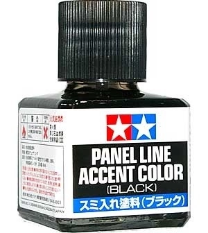 Panel accent negru
