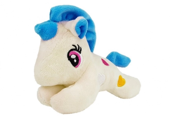 Unicorni mic cu transportor jucărie de pluș
