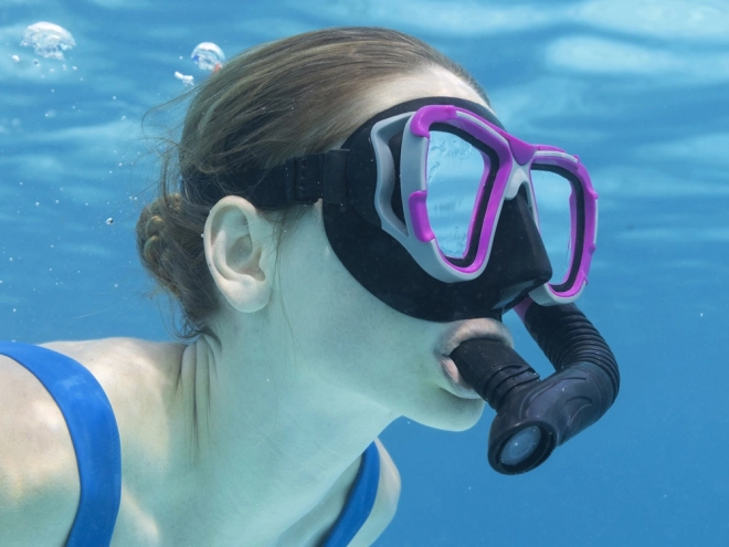 mască și snorkel pentru scufundări Bestway Galapagos™ – roșie