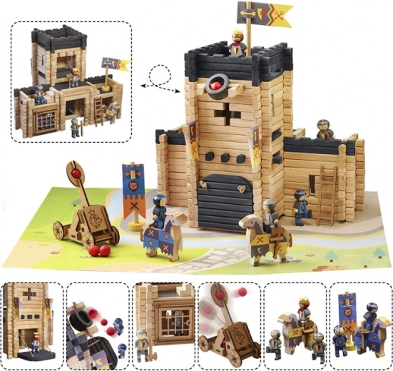 Castel mare cu catapultă funcțională