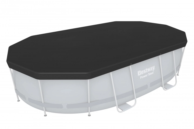 Prelată protecție piscină Bestway pentru Power Steel Oval Frame Pools