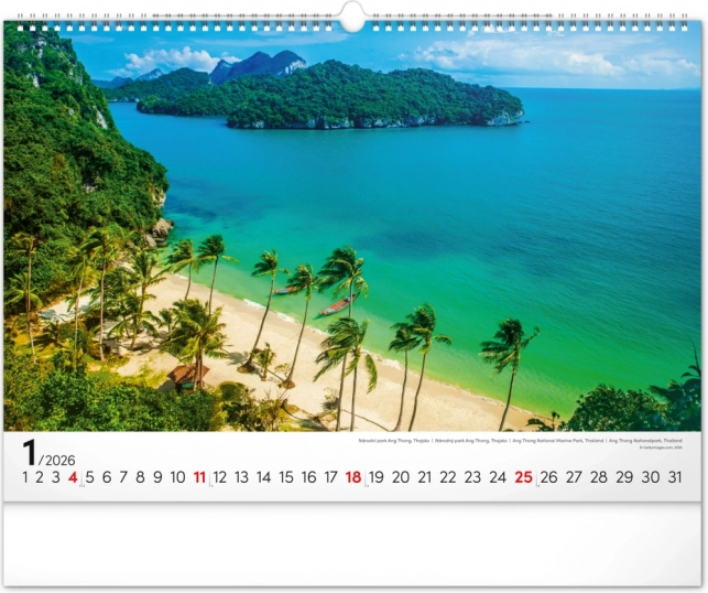 Calendar de perete Marea 2026