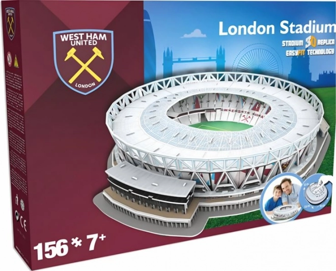 Puzzle 3D stadionul Londra - West Ham United FC