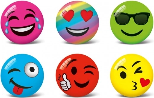 Minge cu motive de emoji 11 cm