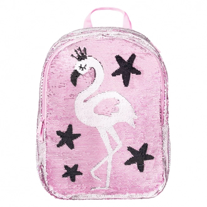 Rucsac școlar ergonomic flamingo