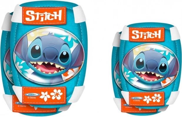 Set de protecție cu cască ajustabilă și protecții Disney STITCH