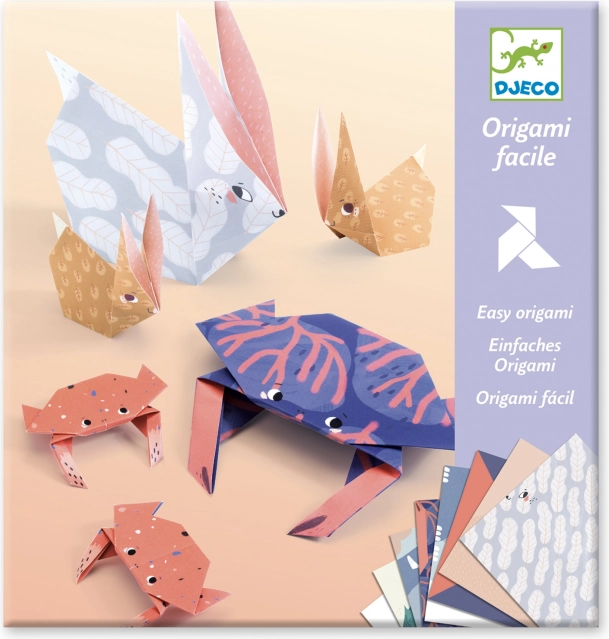 Origami familii de animale Djeco
