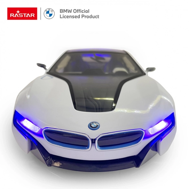 Mașinuță electrică BMW i8 cu telecomandă Rastar 1:14