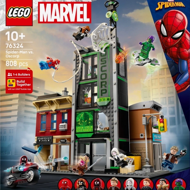 Set LEGO Marvel Spider-Man și Oscorp