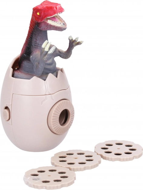 Proiector cu tematică de dinozaur 10 cm gri