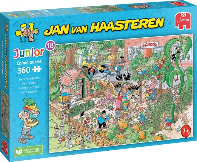 Puzzle Jumbo Jan van Haasteren Junior Grădina școlii 360 piese