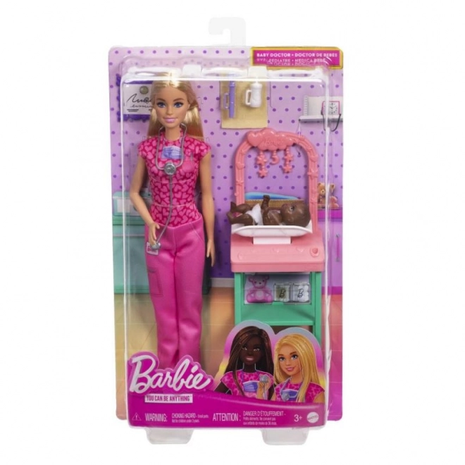 Set Barbie Păpușă Pediatru