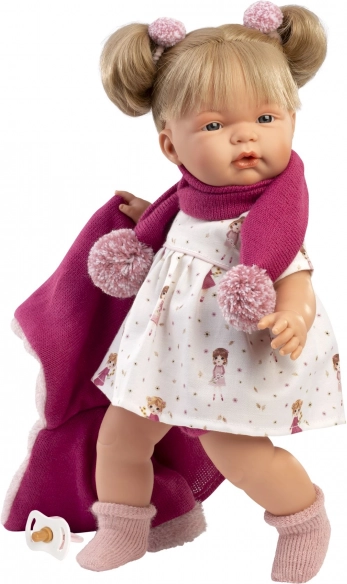 Llorens Joelle - păpușă realistă cu sunete 38 cm