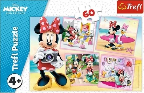 Puzzle 60 piese Minunata Minnie