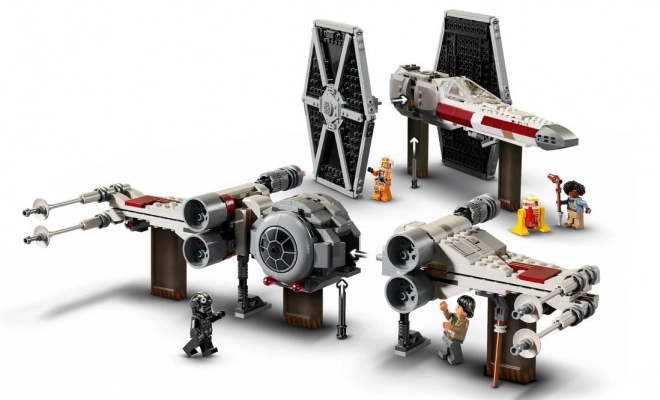 Stel Star Wars TIE și X-wing LEGO