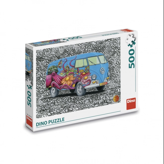 Puzzle nostalgic VW - 500 piese