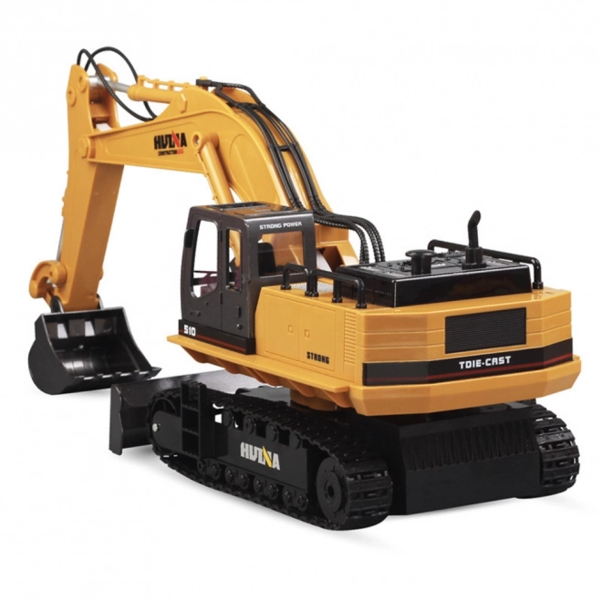 Excavator cu șenile controlat de la distanță Huina cu cabină rotativă 1:16