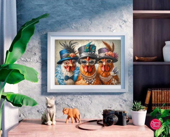 Puzzle Vyšší společnost 500 piese