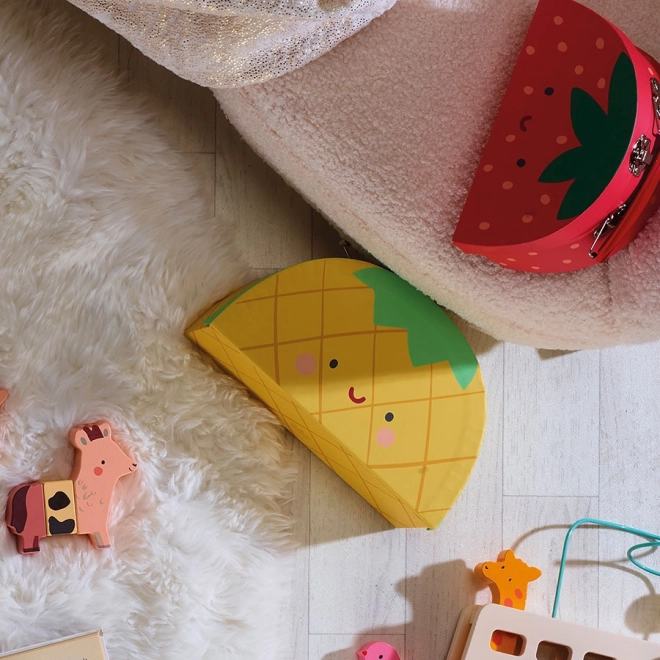 Vilac Set de 3 Geamantane cu Motive de Fructe