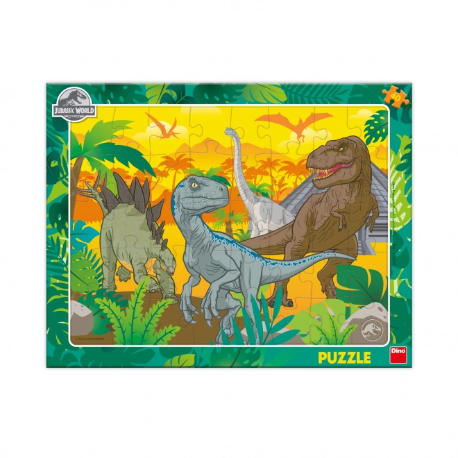 Puzzle Dino lumea jurasică 40 piese