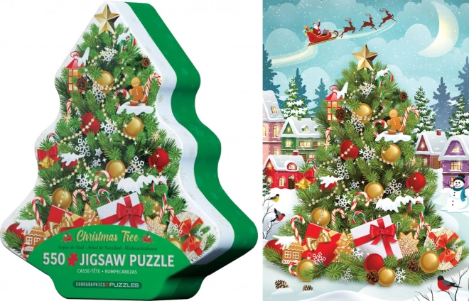 Puzzle Eurographics Brad de Crăciun 550 piese