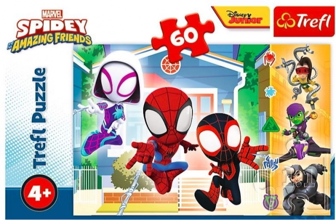 Puzzle Lumea lui Spidey 60 piese