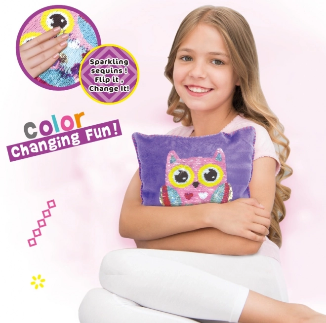 Set creativ pernă decorativă Bufniță WOOPIE Art&Fun