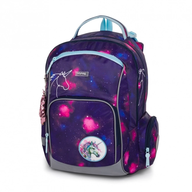 Rucsac școlar OXY GO Unicorn