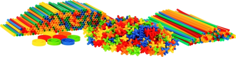 Piese de construcție colorate