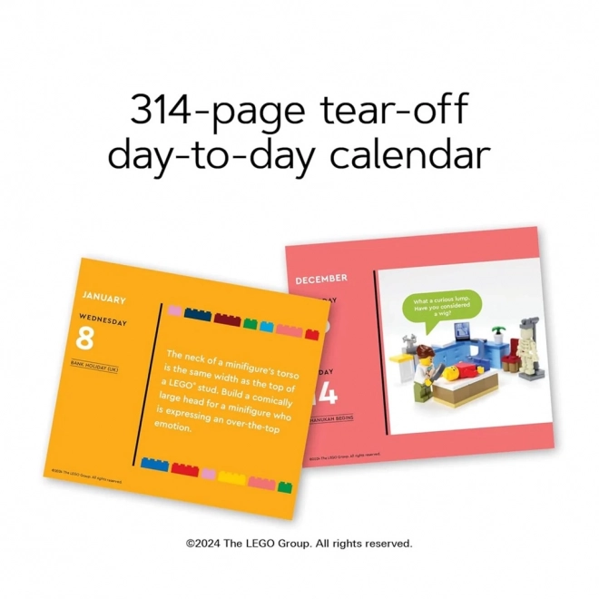 Calendar distractiv LEGO 2025