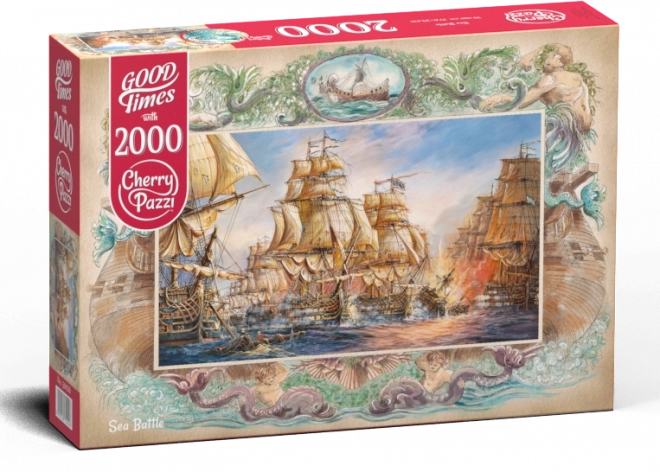 Puzzle bătălie navală 2000 piese