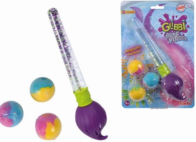 Pensula magică de apă Glibbi pentru baie